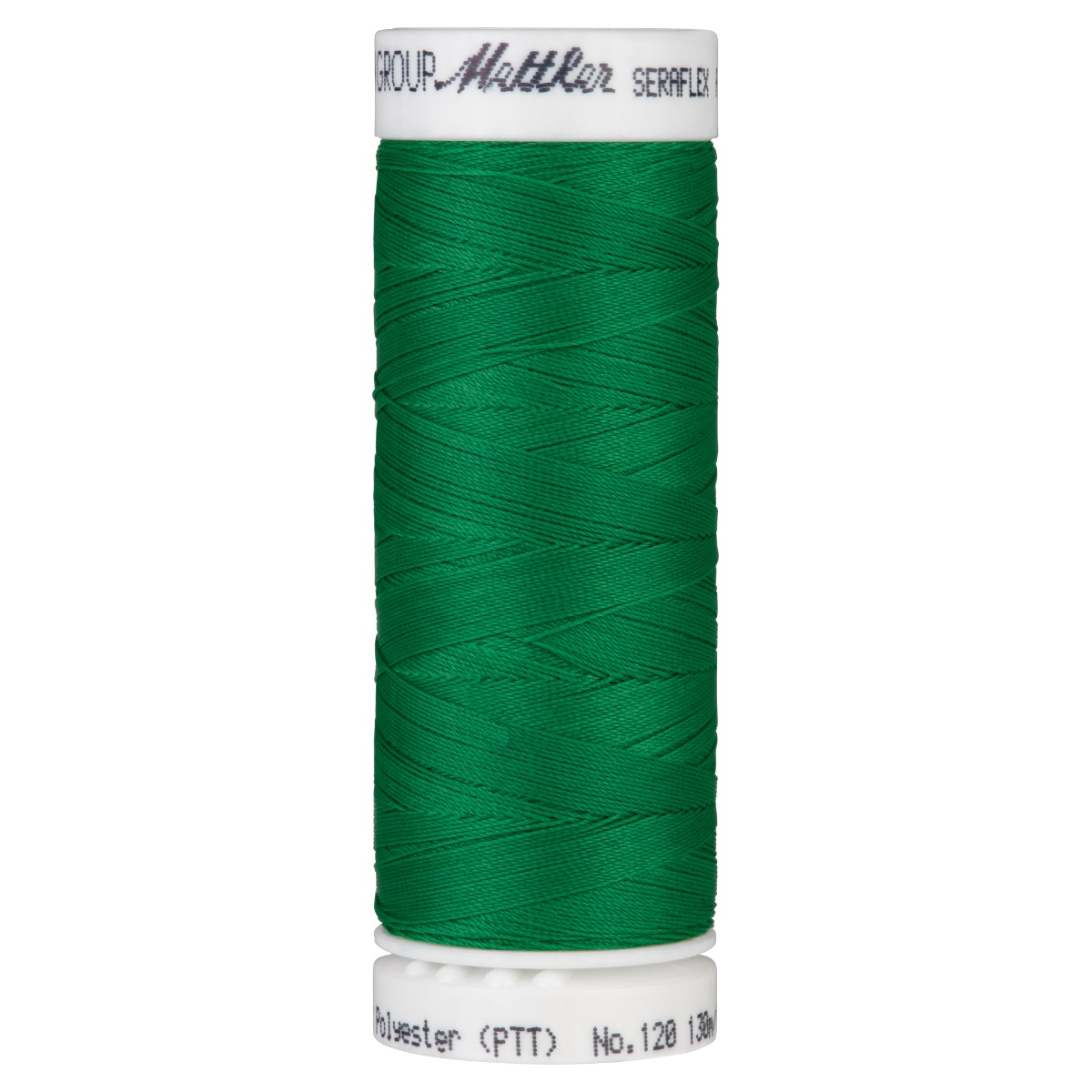 Seraflex - elastisches Nähgarn 130 m Helles Smaragdgrün