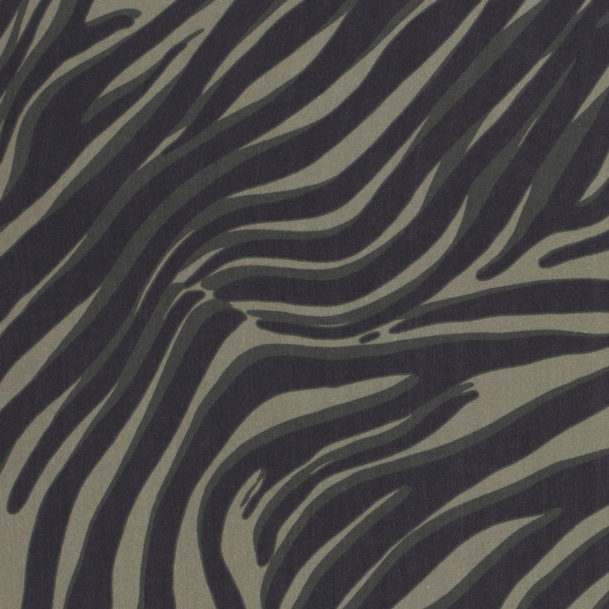 Bekleidungsstoff Lyocell Animalprint Tiger auf Khaki Tencel™