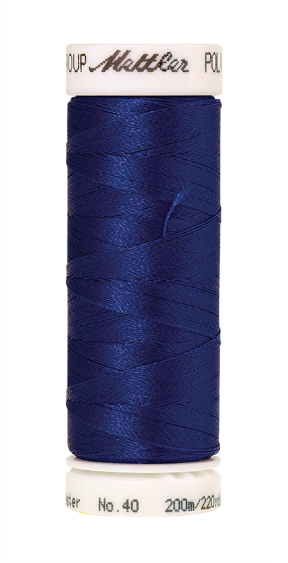 Amann Stickgarn Poly Sheen 200 Meter Royal Blue Farbe 3543