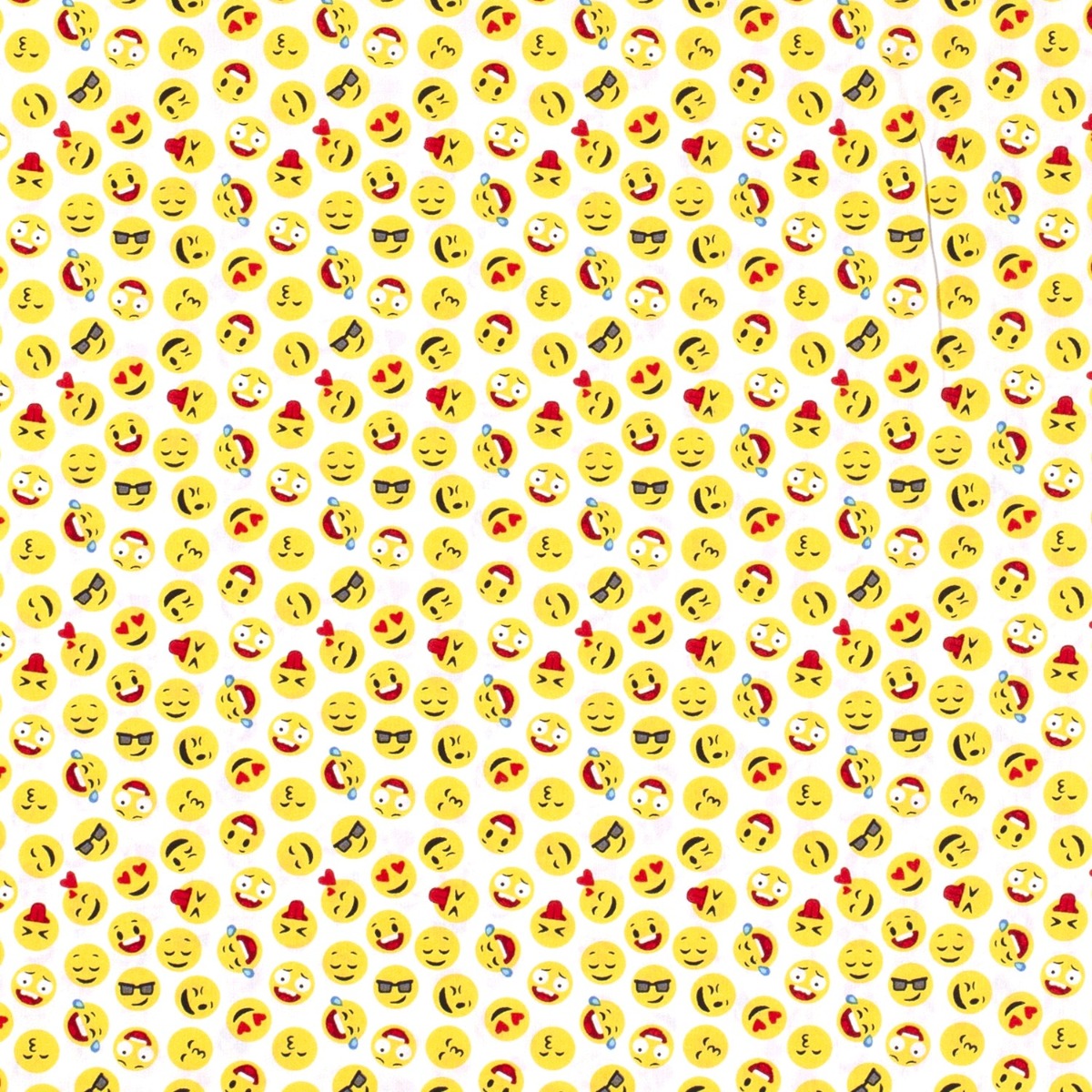 Baumwolle Emojis auf Weiß