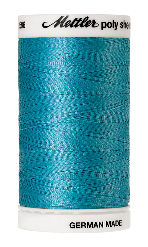 Amann Stickgarn Poly Sheen 800 Meter Turquoise Farbe 4111