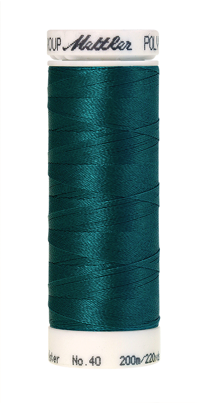 Amann Stickgarn Poly Sheen 200 Meter Dark Aqua Farbe 4425