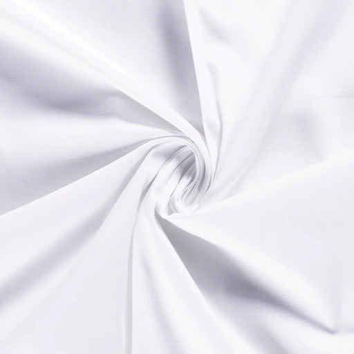 Baumwolle Canvas Uni Weiß