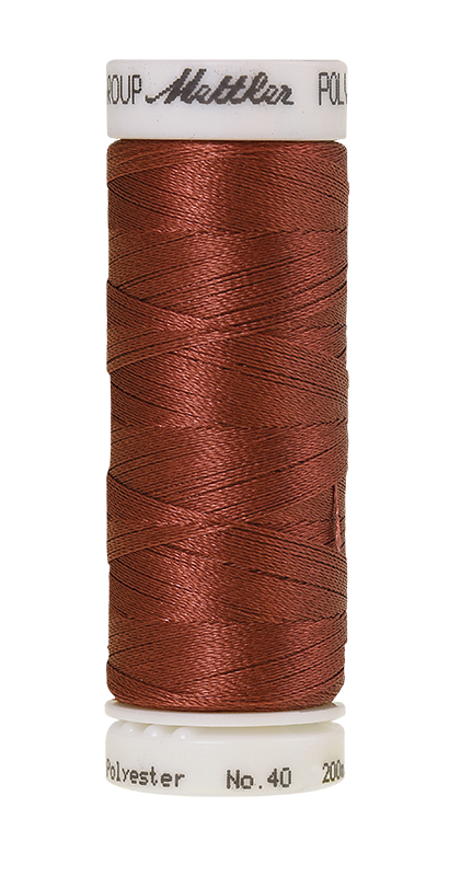 Amann Stickgarn Poly Sheen 200 Meter Rusty Rose Farbe 1543