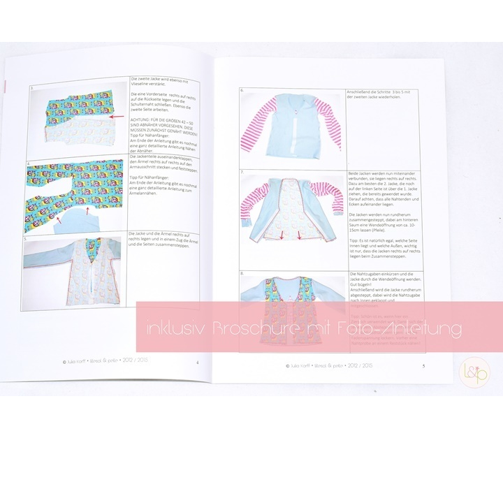 Lillesol & Pelle Papierschnittmuster Women Softshell-Jacke Gr. 34-50