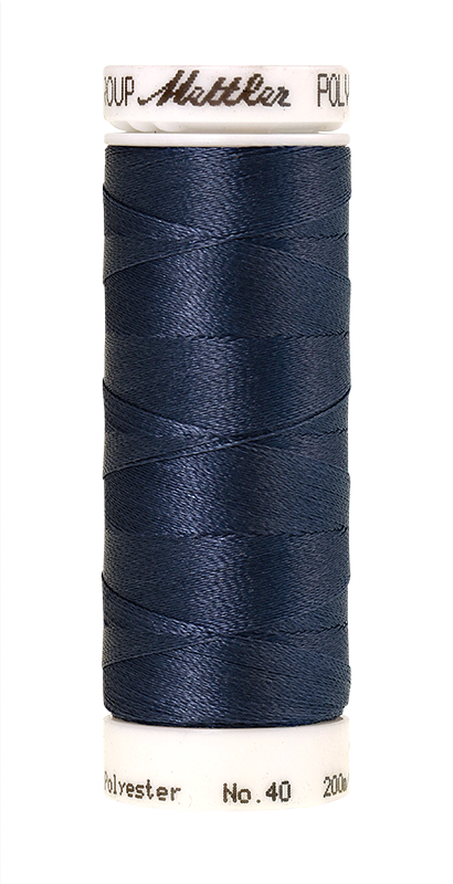 Amann Stickgarn Poly Sheen 200 Meter Blue Shadow Farbe 3654