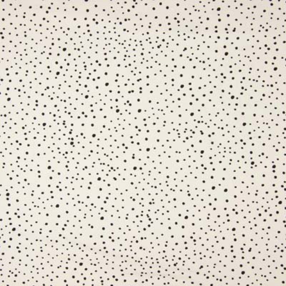 Baumwolle Dots World Creme