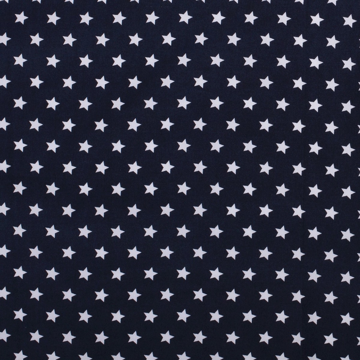 Baumwolle Sterne Standard Dunkelblau 
