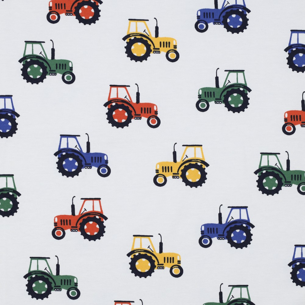Jersey Tractors auf Weiß