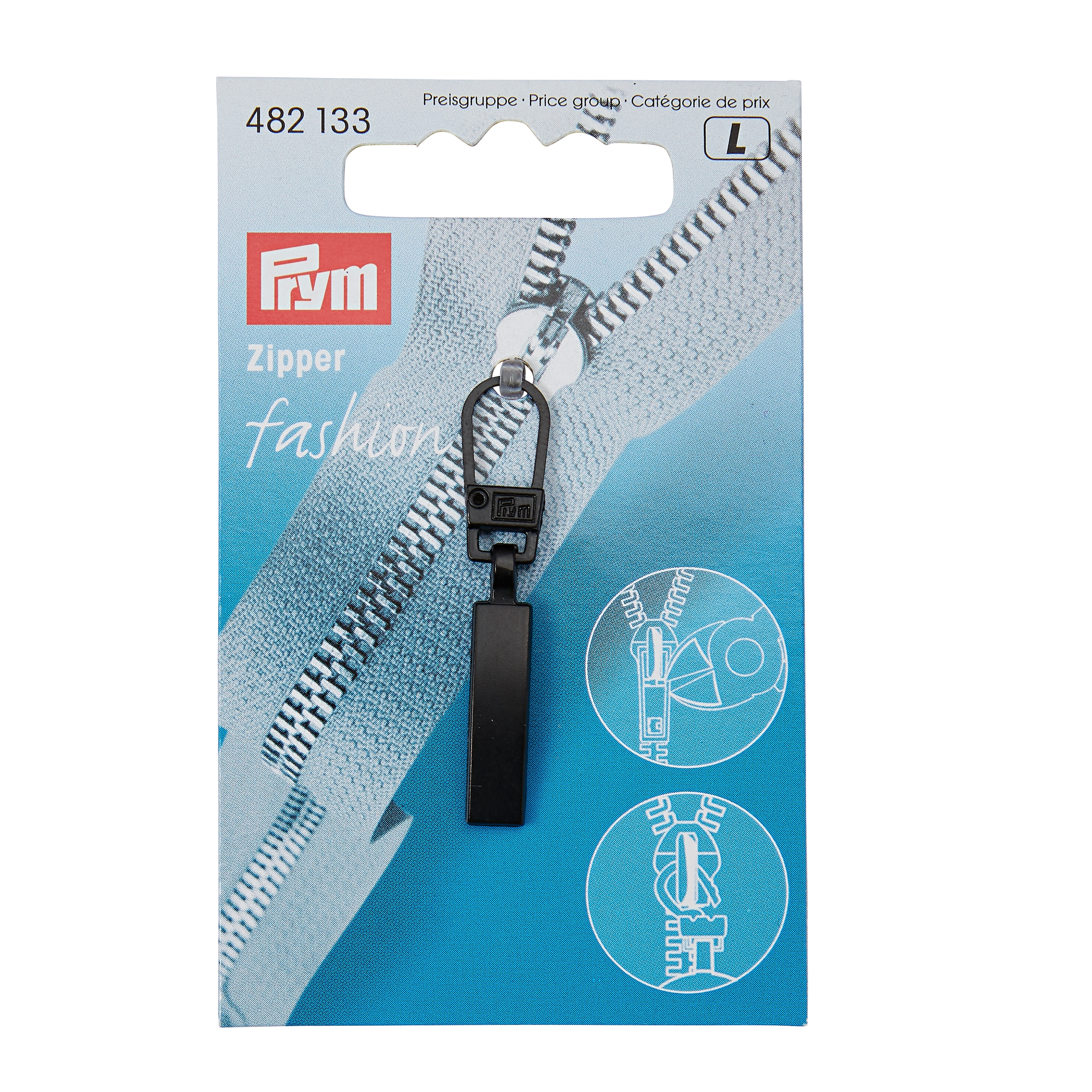 Prym Fashion-Zipper Classic, Schwarz